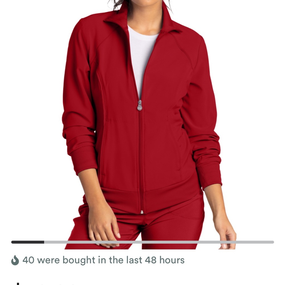 Cherokee Infinity Zip Front Jacket